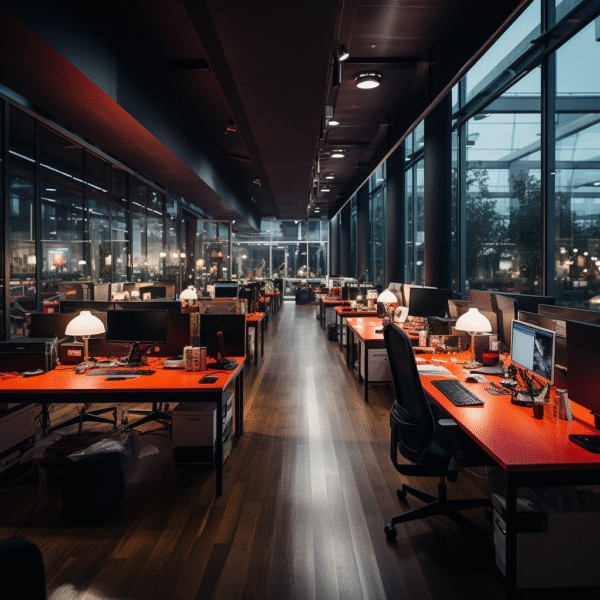 Itinai.com ai compare futuristic offices of it companies imag bd053794 6fd3 4953 afc4 ed7b98162e8d 1